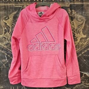 adidas Pink Kids Hoodie